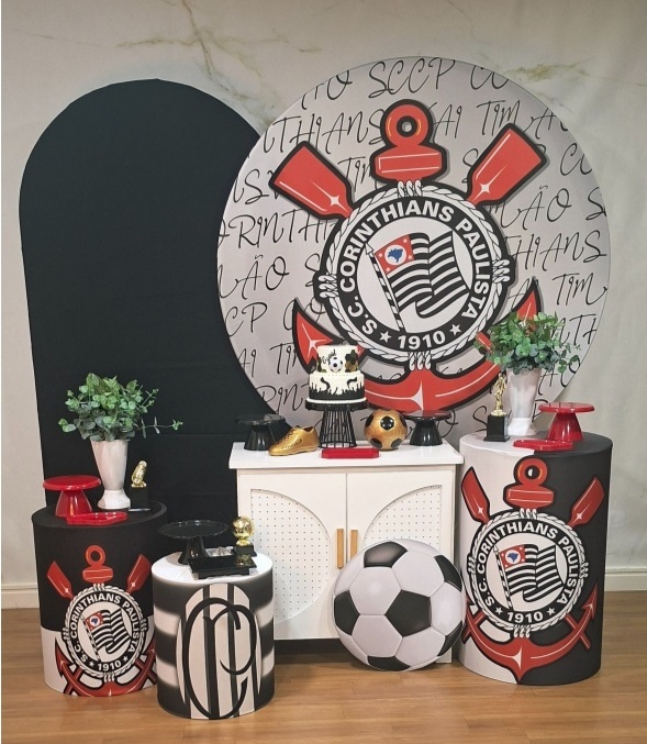 Corinthians Ouro - Decorecomcarinho