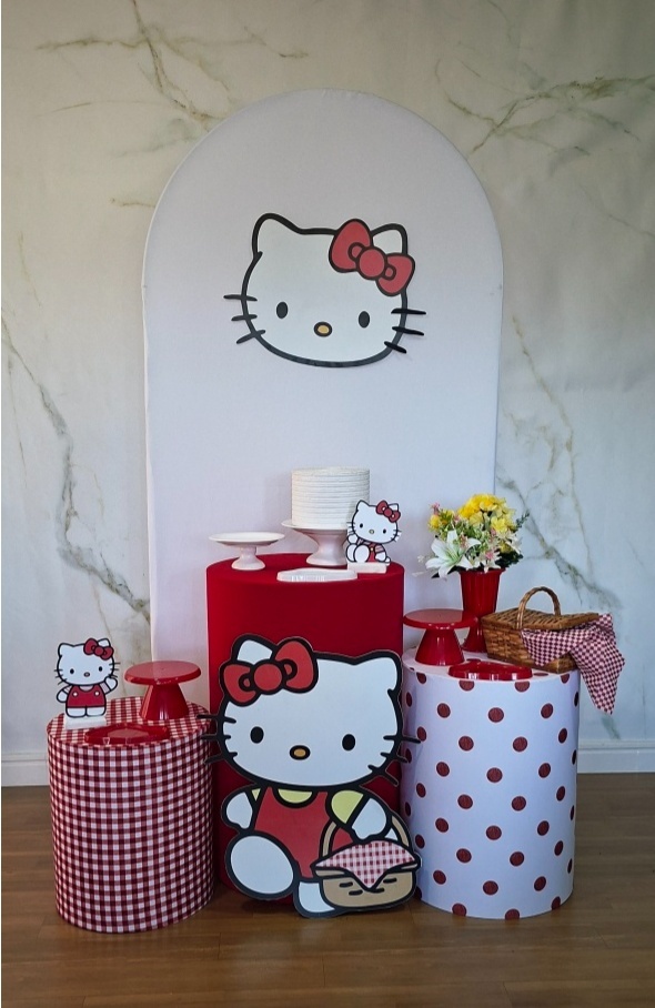 Hello Kitty Romano Picnic - Decorecomcarinho