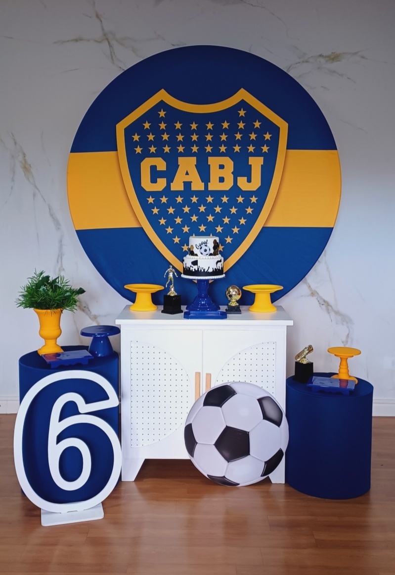 Boca Juniors Prata - Decorecomcarinho
