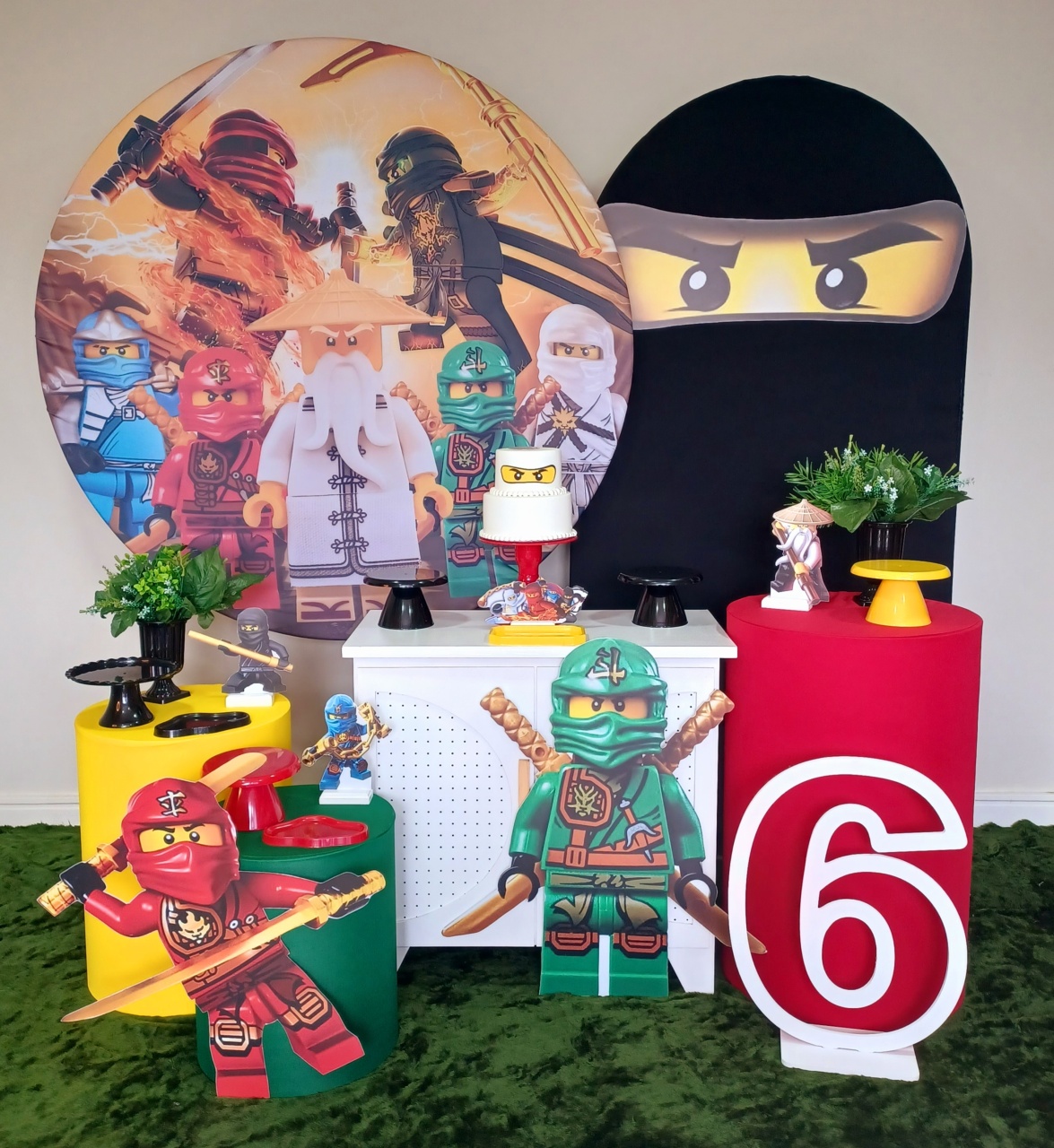 Ninjago Ouro - Decorecomcarinho