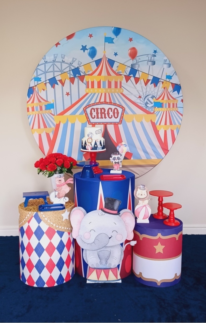 Circo Menino Bronze - Decorecomcarinho