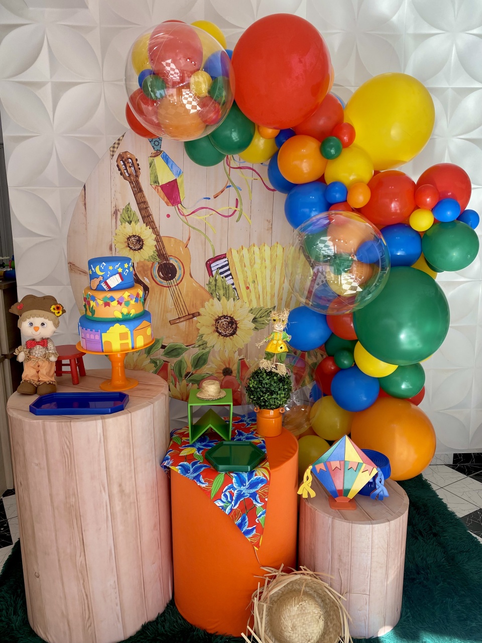 Kit Pegue E Monte Festa Junina Arraiá - Pique Pique Festas 