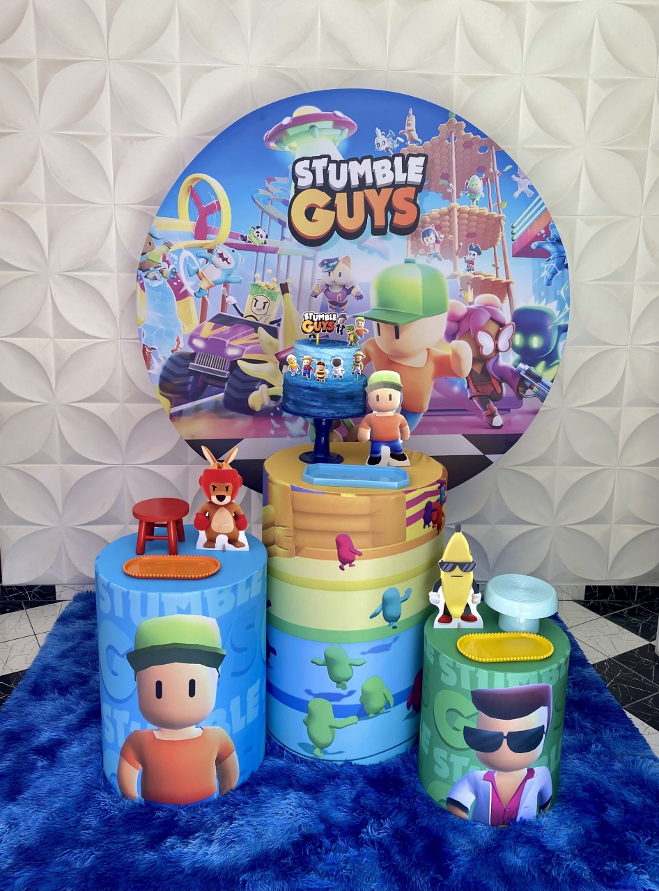 Kit Pegue E Monte Stumble Guys - Pique Pique Festas 