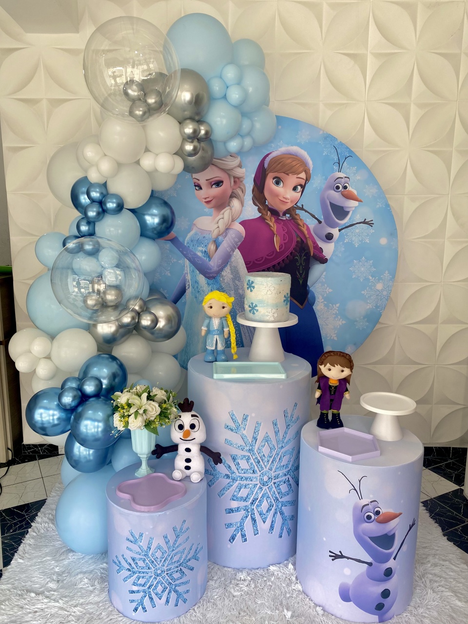 Kit Pegue E Monte Frozen I - Pique Pique Festas 