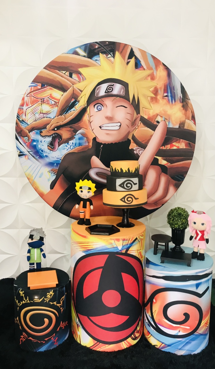 Kit Pegue E Monte Naruto  - Pique Pique Festas 