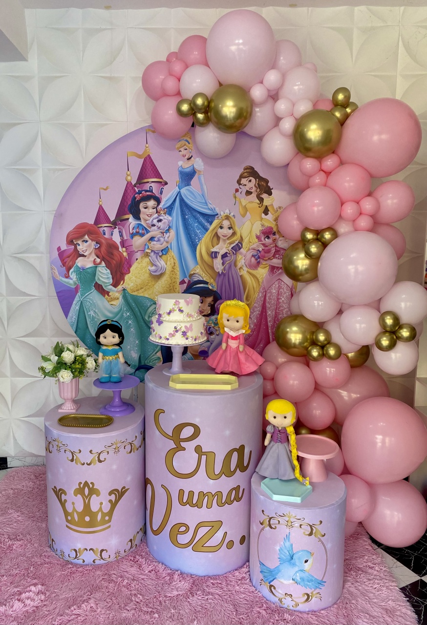 Kit Pegue E Monte Princesas  - Pique Pique Festas 