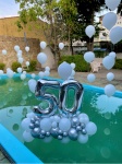 🎈 Buquê de Balão Idade – Piscina - imagem 3