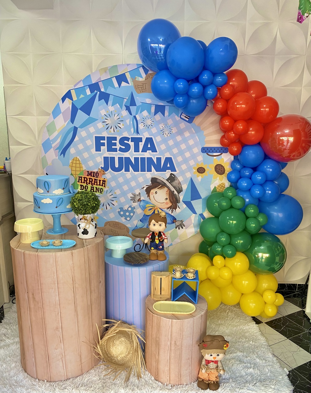 Pegue E Monte Festa Junina Arraiá Menino  - Pique Pique Festas 
