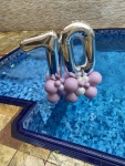 🎈 Buquê de Balão Idade – Piscina - imagem 1