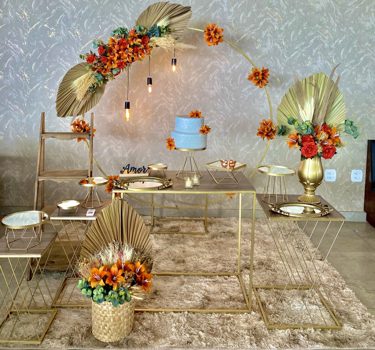 Casamento Laranja Terra - Pique Pique Festas 
