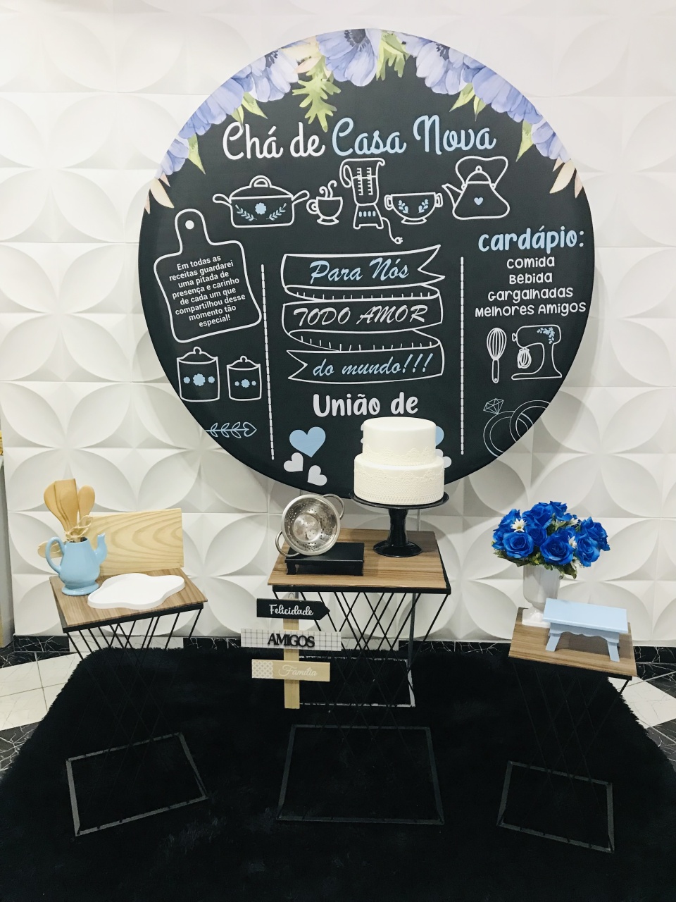 Kit Pegue E Monte Chá de Cozinha Ii - Pique Pique Festas 