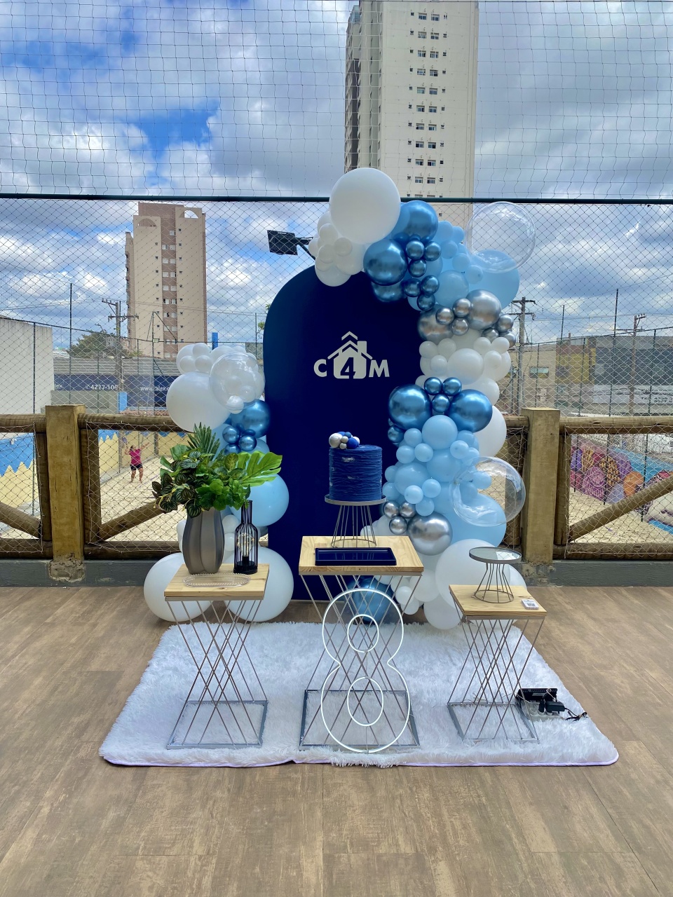 Decoração Aniversário Empresa Corporativo - Pique Pique Festas 