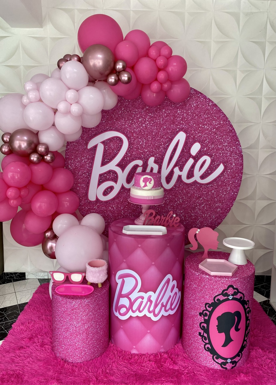 Kit Pegue E Monte Barbie Ii - Pique Pique Festas 