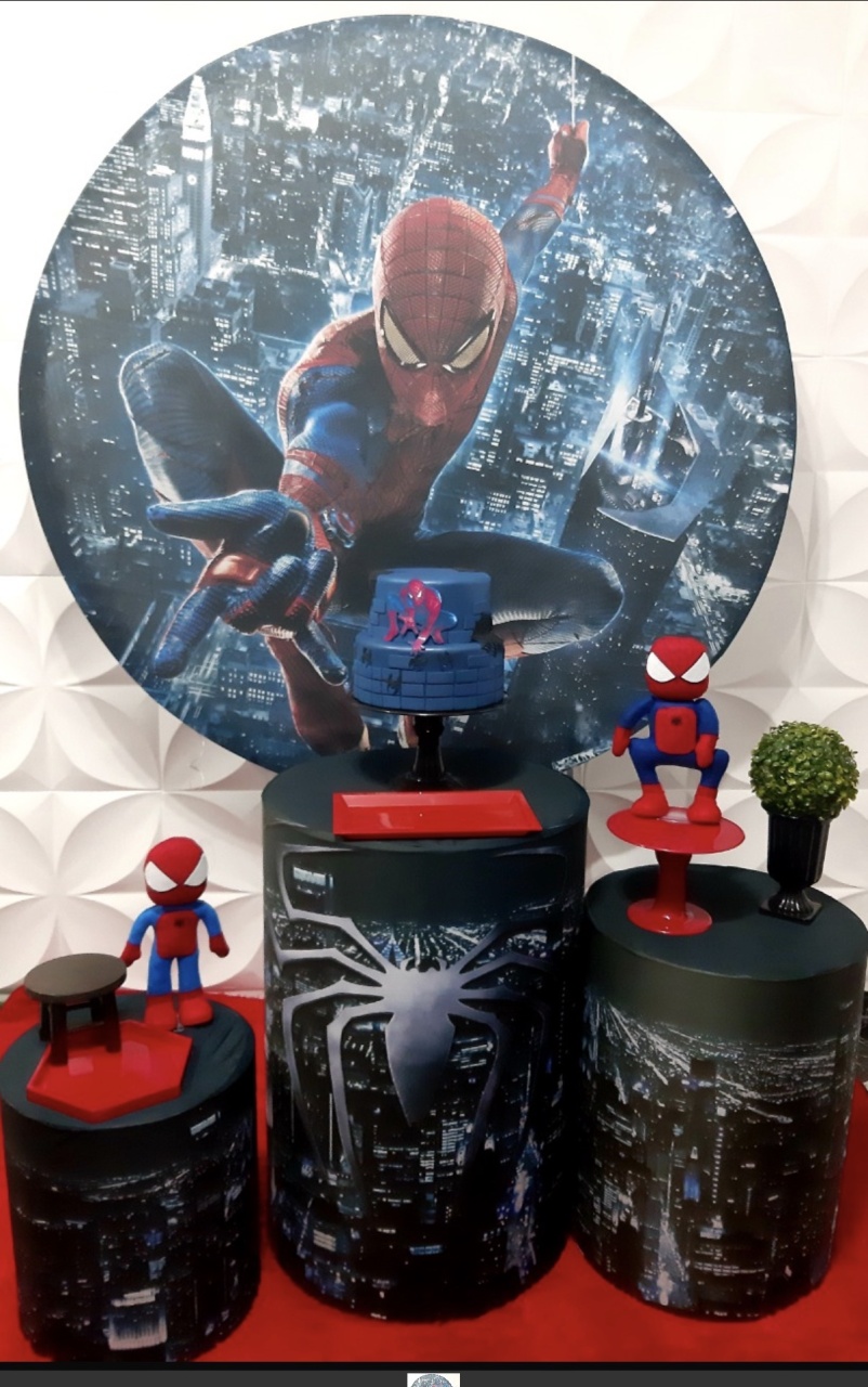 Kit Pegue E Monte Homem Aranha Ii - Pique Pique Festas 