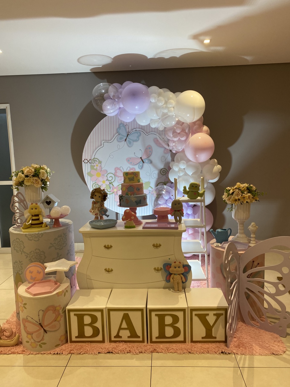 Chá de Bebê Jardim Encantado  - Pique Pique Festas 