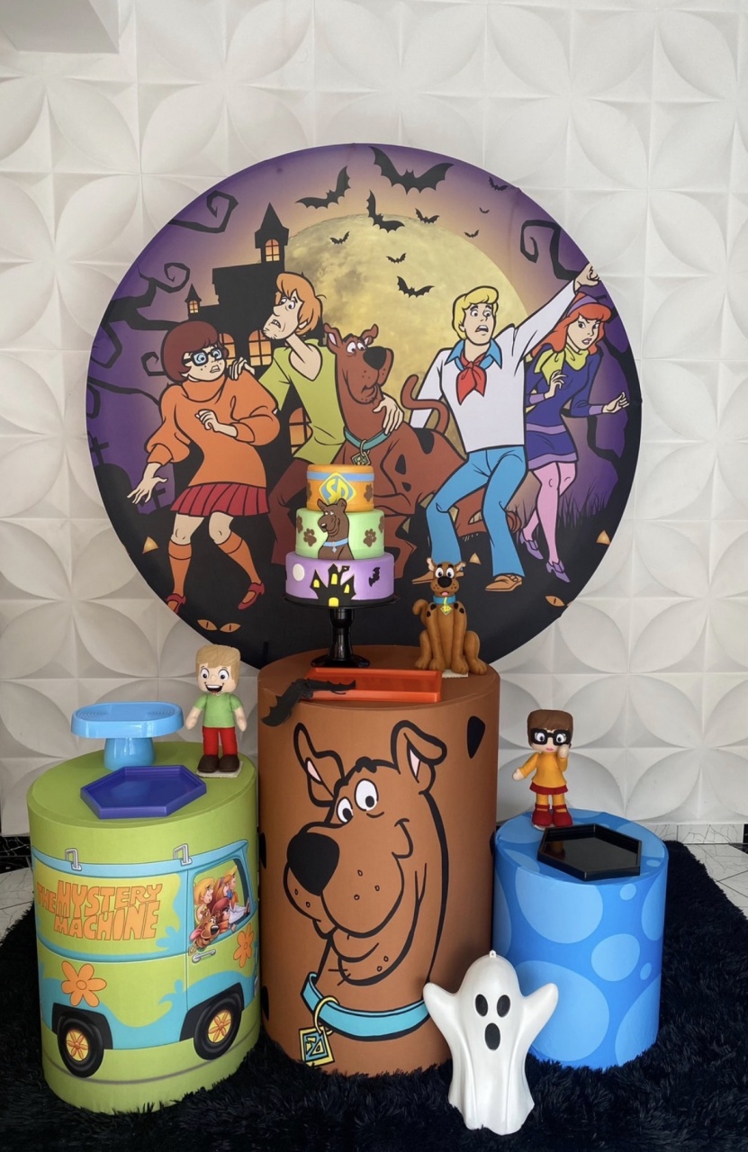 Kit Pegue E Monte Scooby Doo  - Pique Pique Festas 
