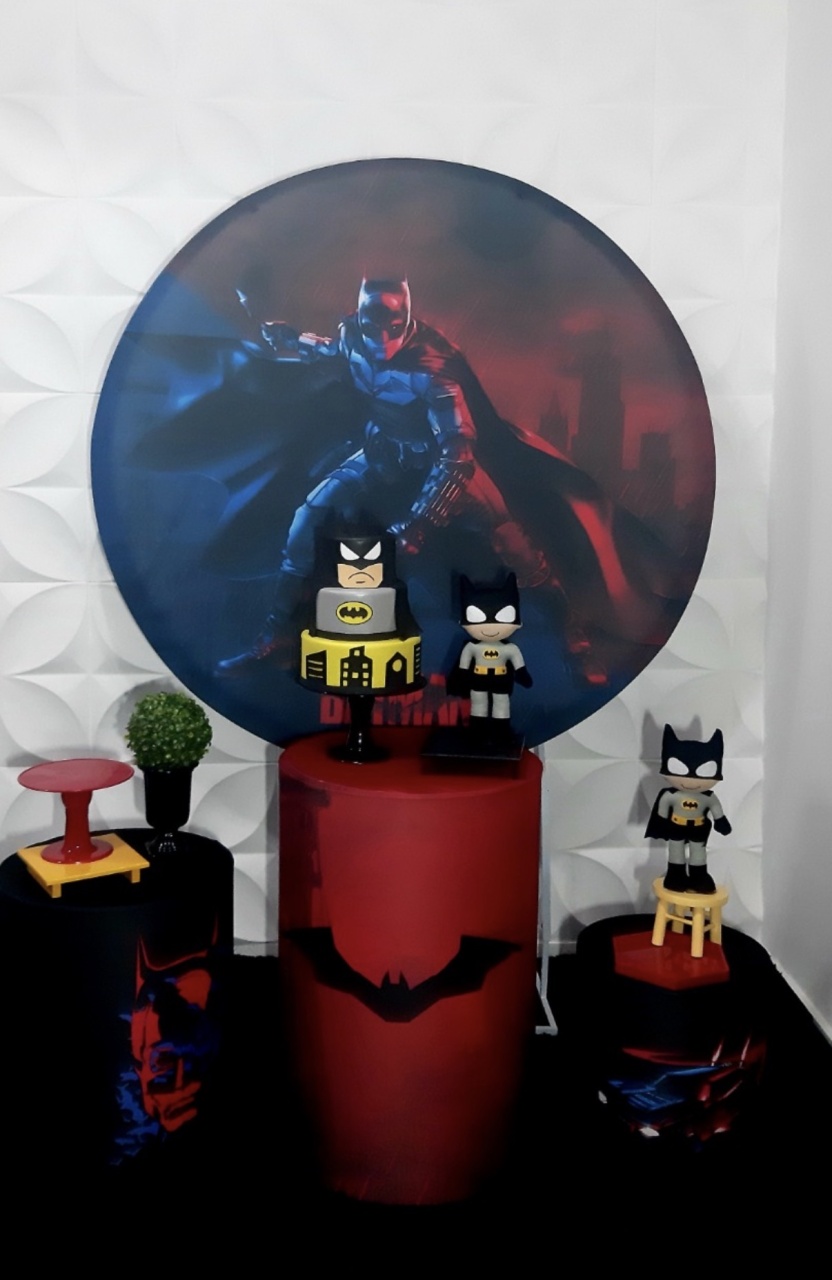 Kit Pegue E Monte Batman  - Pique Pique Festas 