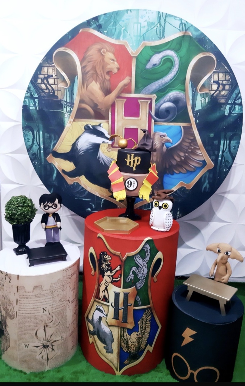 Kit Pegue E Monte Harry Potter Ii - Pique Pique Festas 