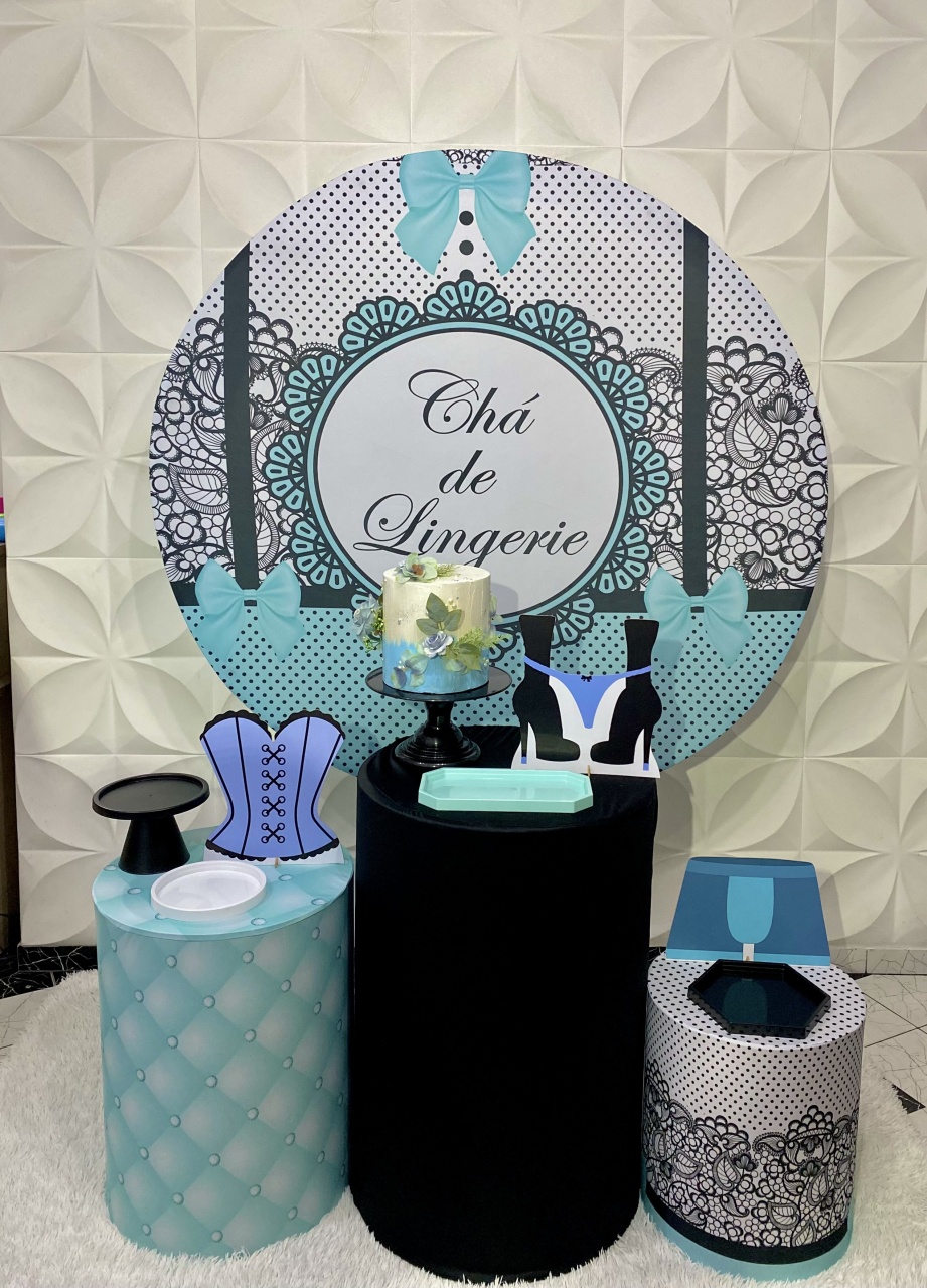 Kit Pegue E Monte Chá de Langerie  - Pique Pique Festas 
