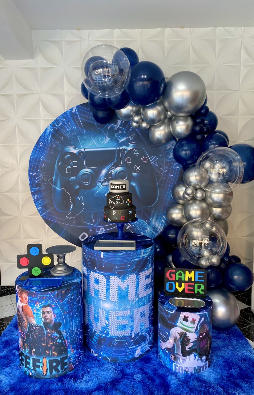 Kit Pegue E Monte Gamer  - Pique Pique Festas 