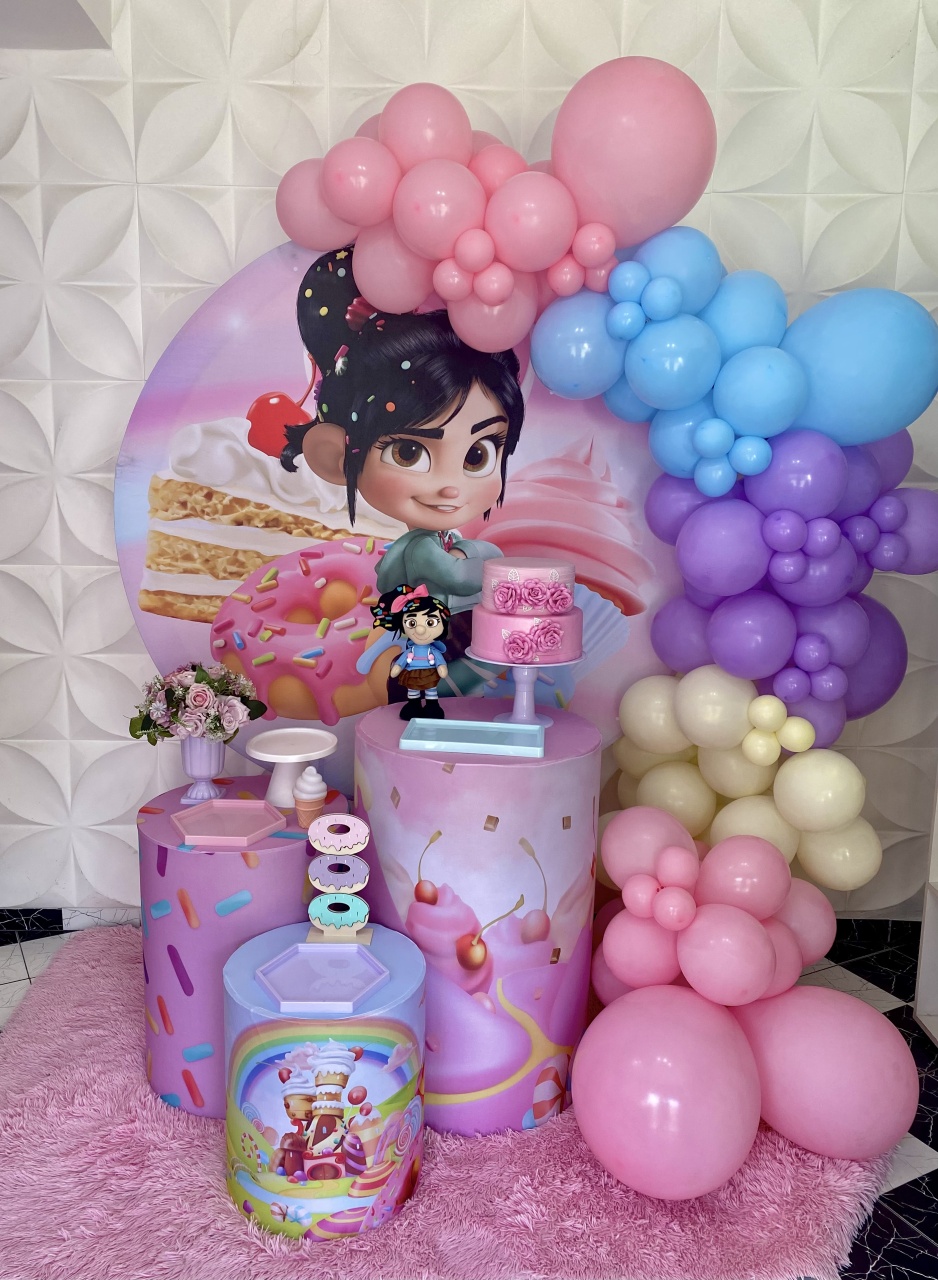 Kit Pegue E Monte Vanellope  - Pique Pique Festas 