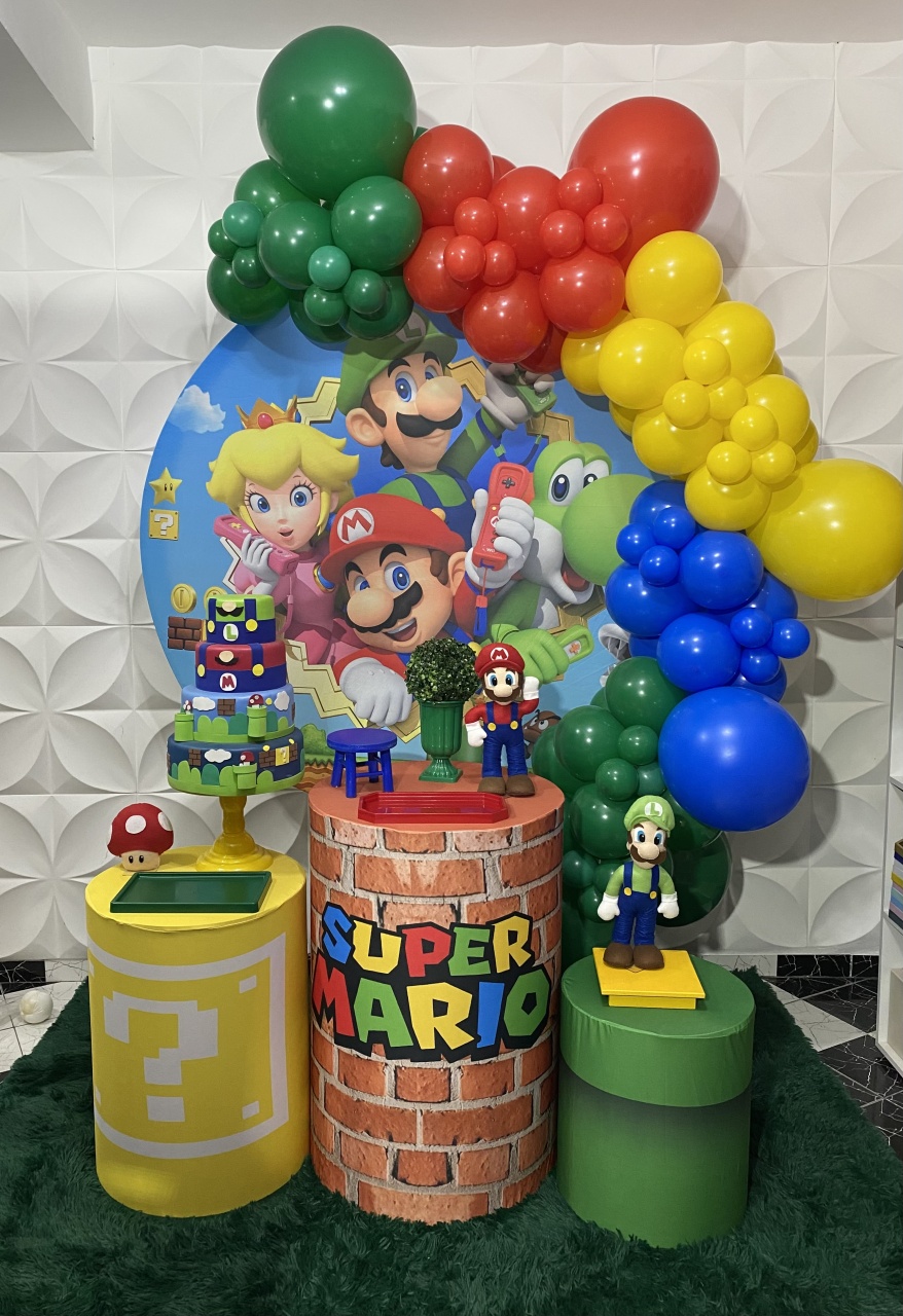Kit Pegue E Monte Mario Brós - Pique Pique Festas 