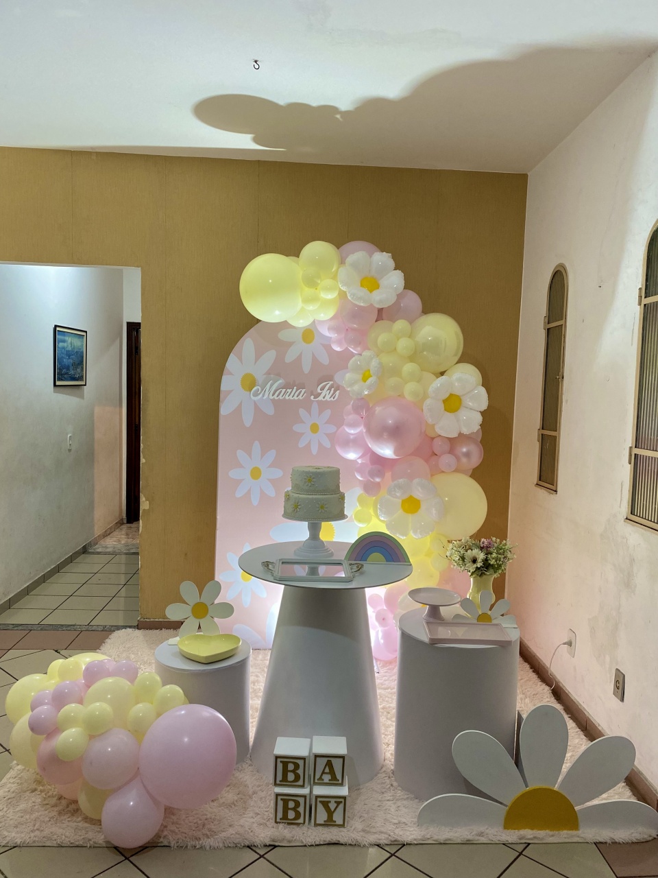 Chá de Bebê Margarida  - Pique Pique Festas 