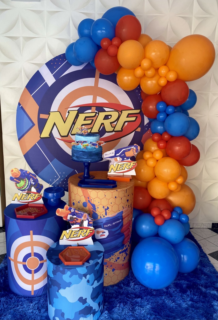Kit Pegue E Monte Nerf  - Pique Pique Festas 
