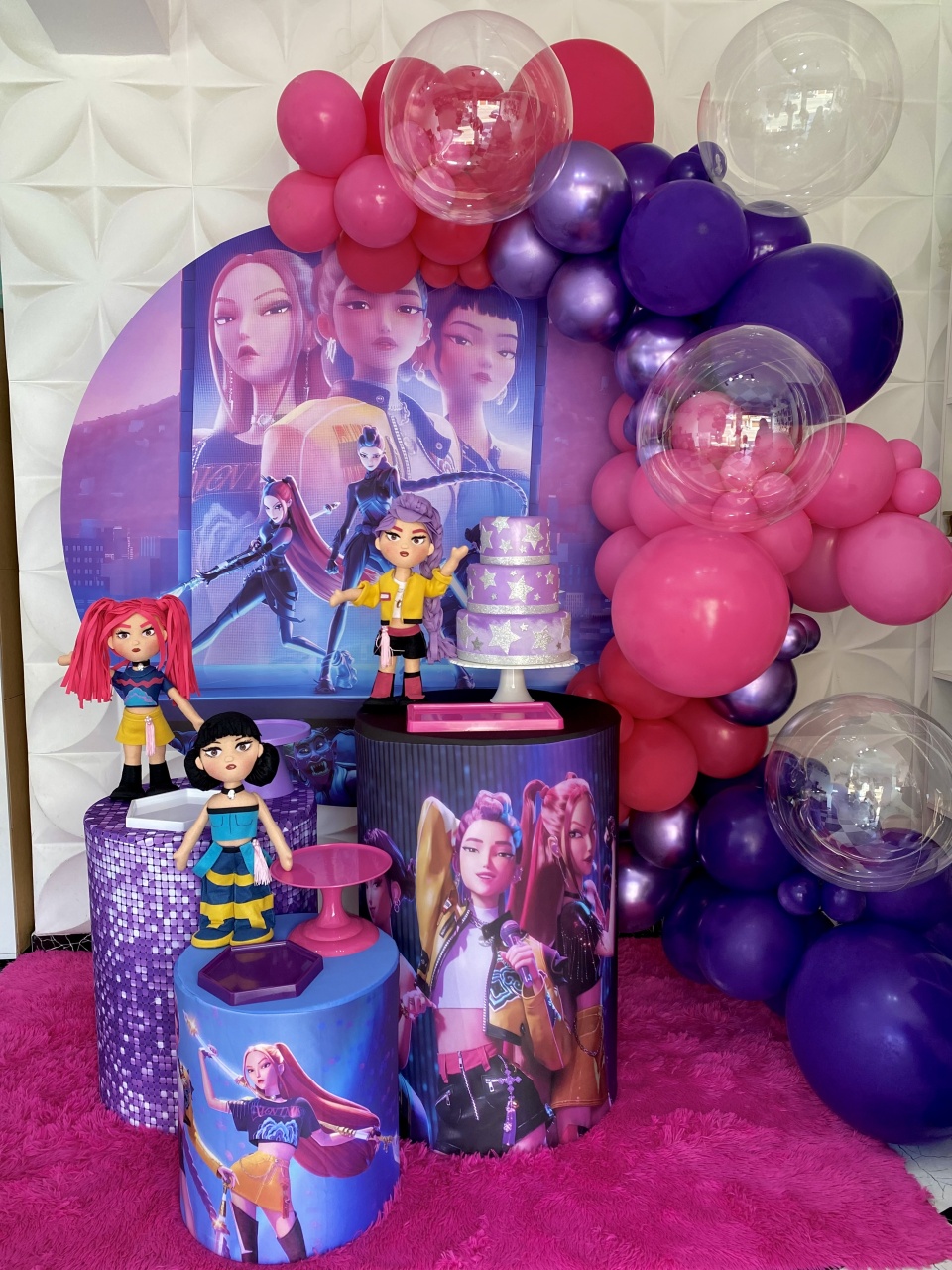 Kit Pegue E Monte Guerreiras Kpop  - Pique Pique Festas 