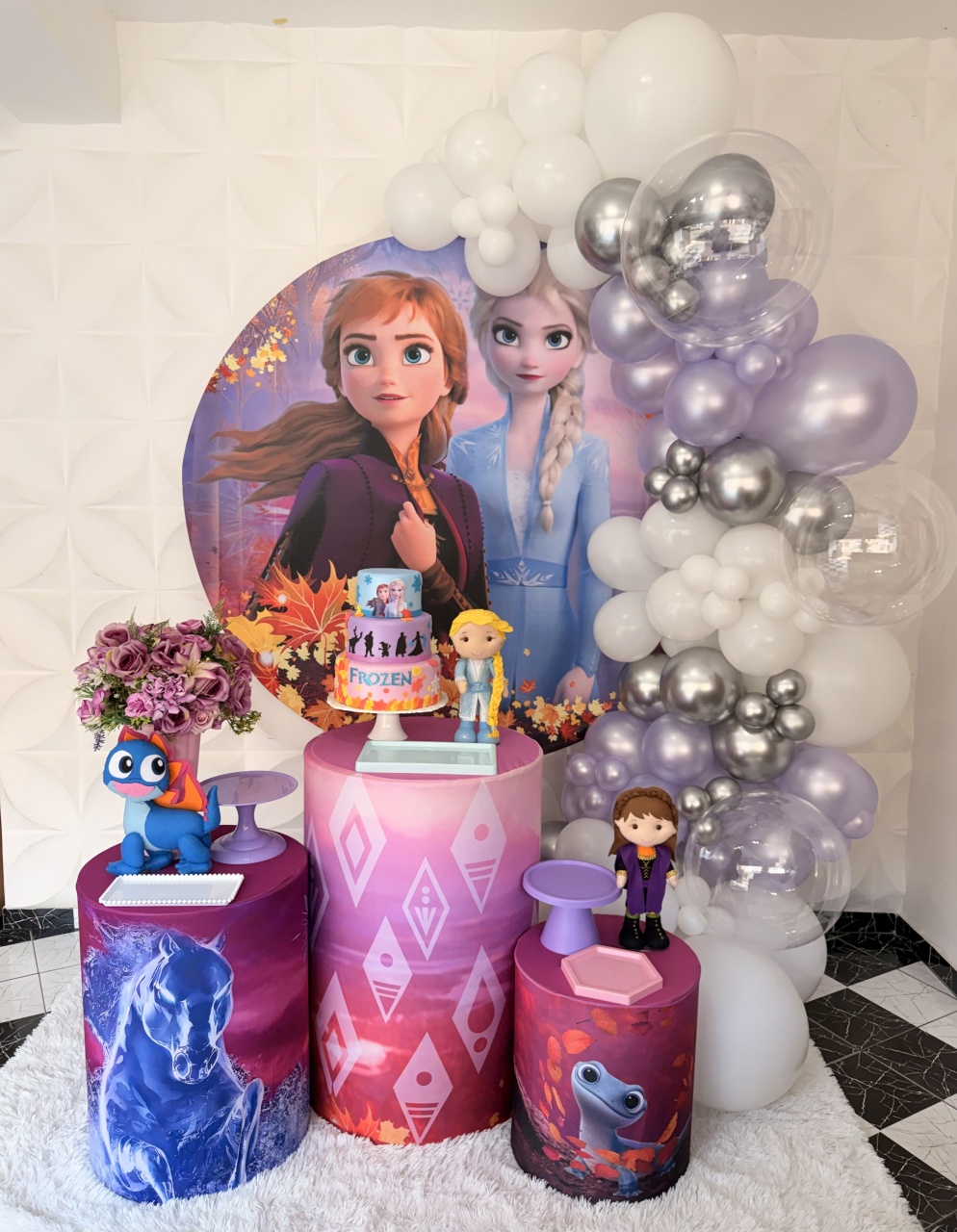 Kit Pegue E Monte Frozen Ii - Pique Pique Festas 