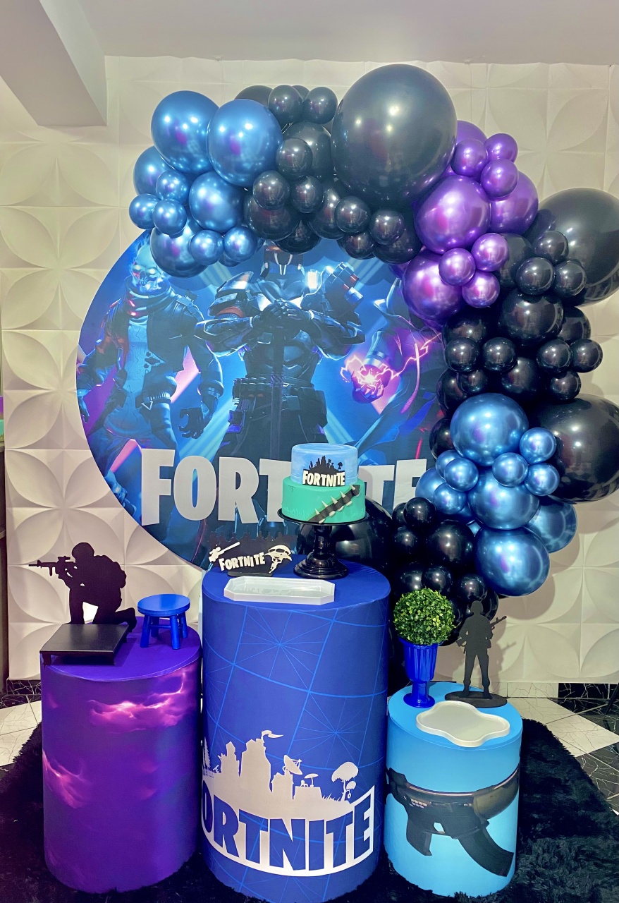 Kit Pegue E Monte Fortnite - Pique Pique Festas 