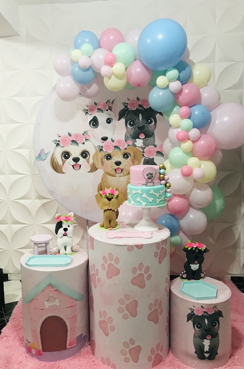 Kit Pegue E Monte Cachorrinhos  - Pique Pique Festas 