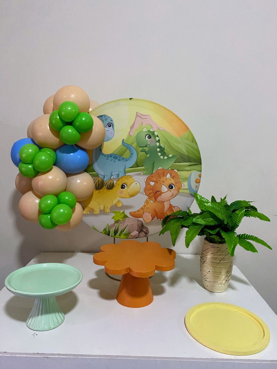 Kit Festa Na Mesa Dinossauro  - Lidi Festas e Decorações 