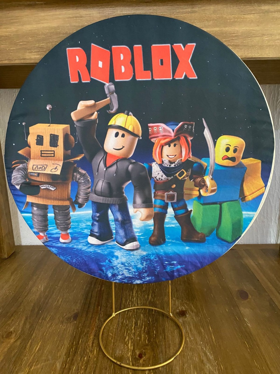 Capa de Painel Roblox 50X50 - Lidi Festas e Decorações 