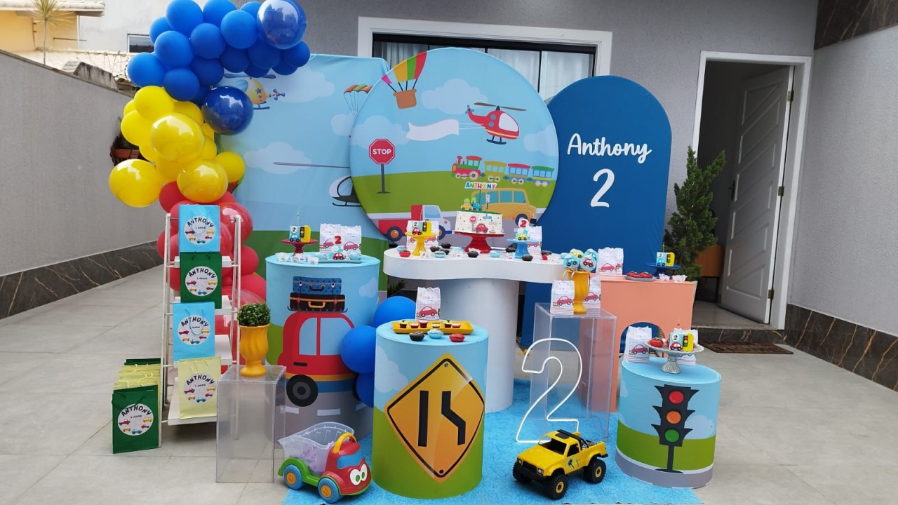 Kit Trânsito/Automóveis - Lidi Festas e Decorações 