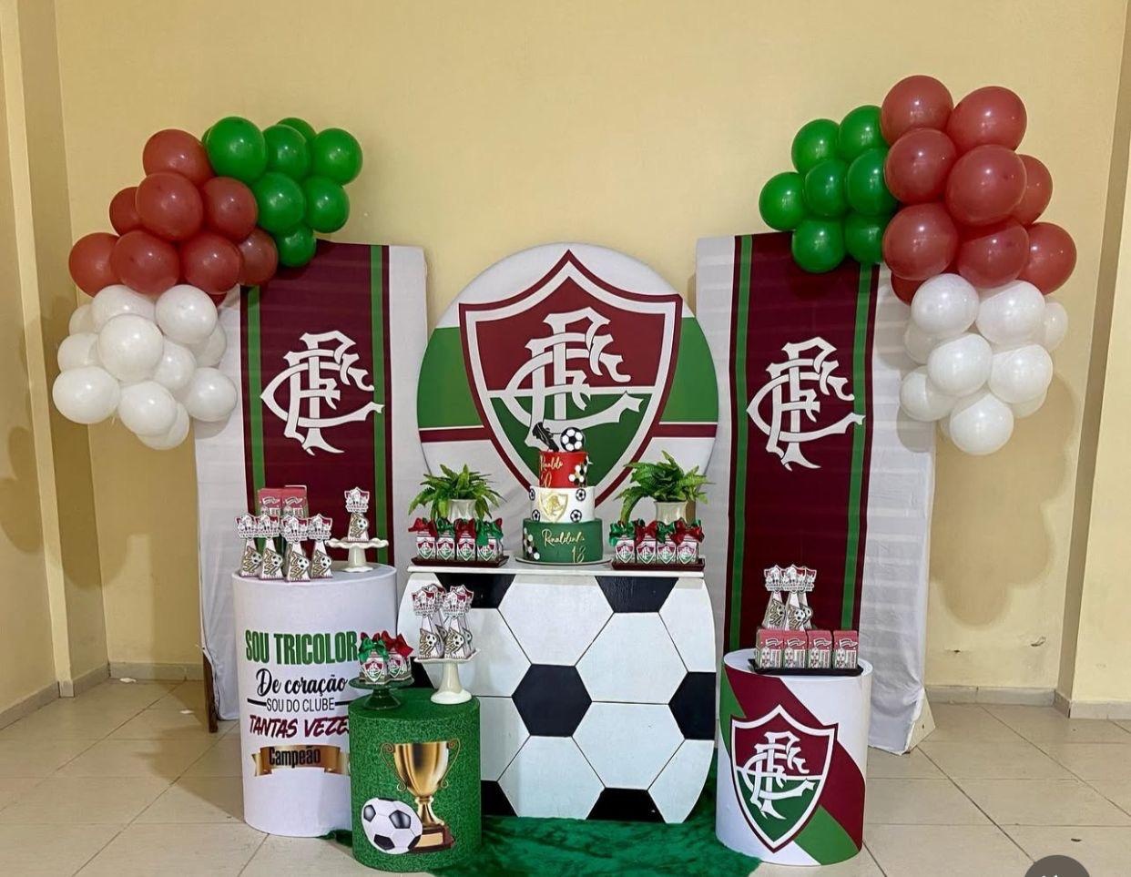 Kit Futebol Fluminense  - Lidi Festas e Decorações 