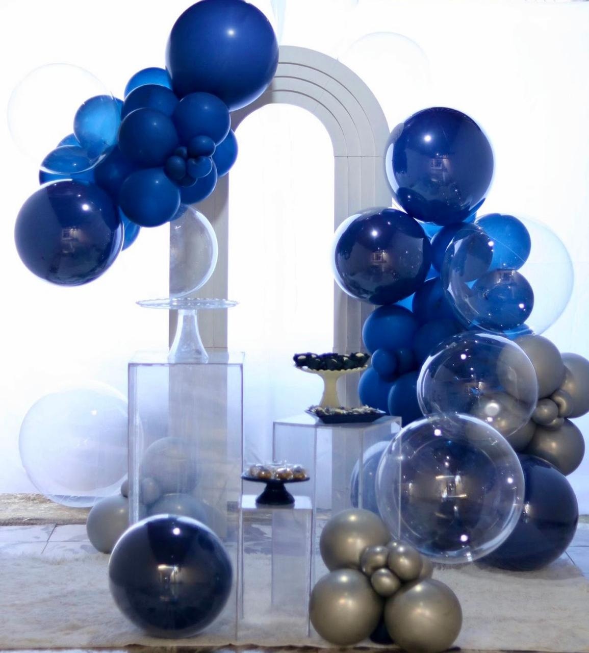 Kit Azul Elegante - Lidi Festas e Decorações 