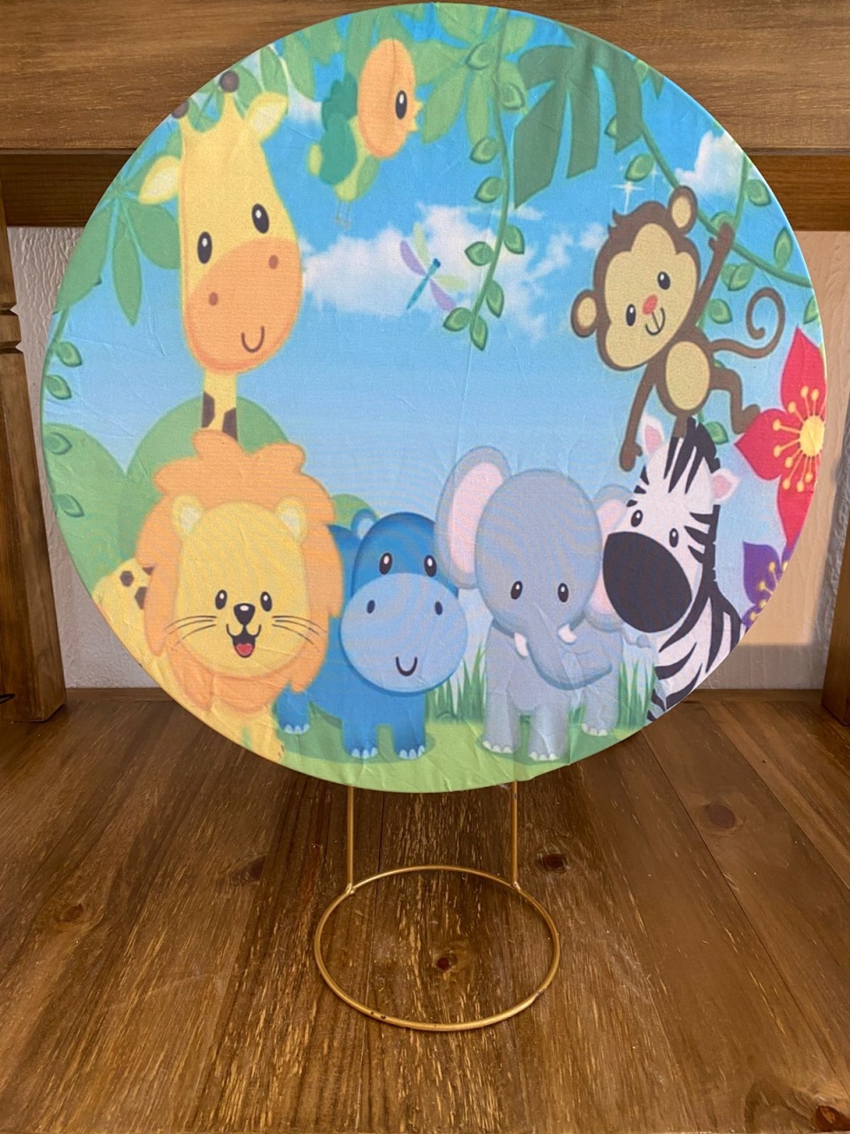 Capa de Painel Safari 50X50 - Lidi Festas e Decorações 