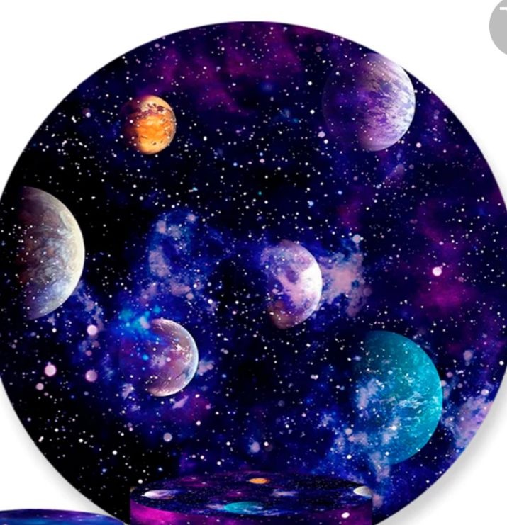 Capa de Painel Galáxia 1,30X1,30 - Lidi Festas e Decorações 