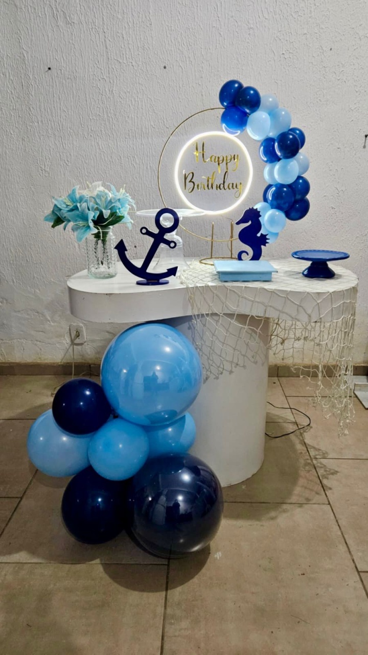 Festa Na Mesa Fudno Do Mar - Lidi Festas e Decorações 