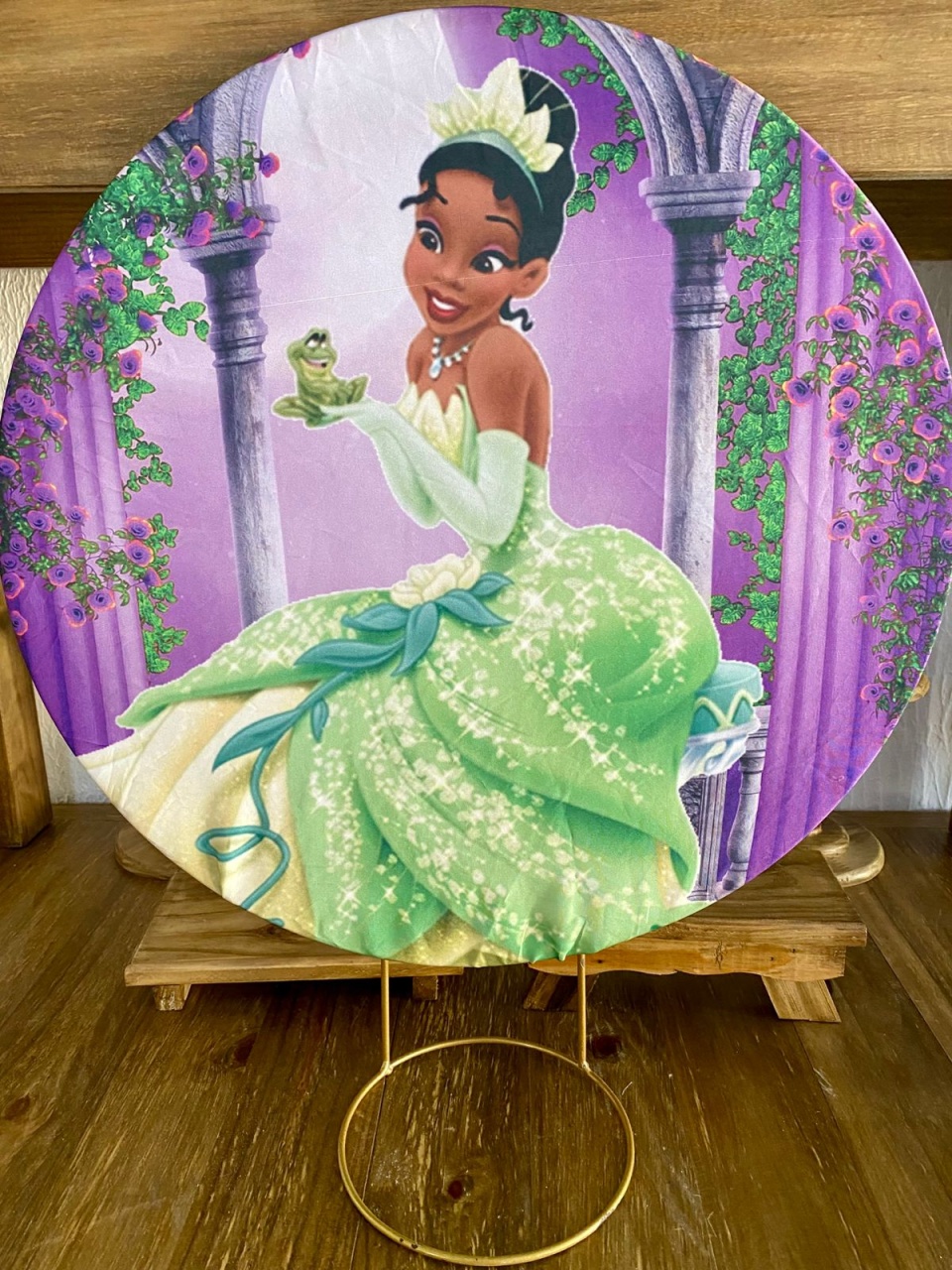Capa de Painel Princesa Diana 50X50 - Lidi Festas e Decorações 