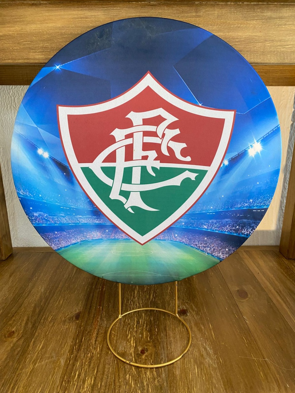 Capa de Painel Fluminense 50X50 - Lidi Festas e Decorações 