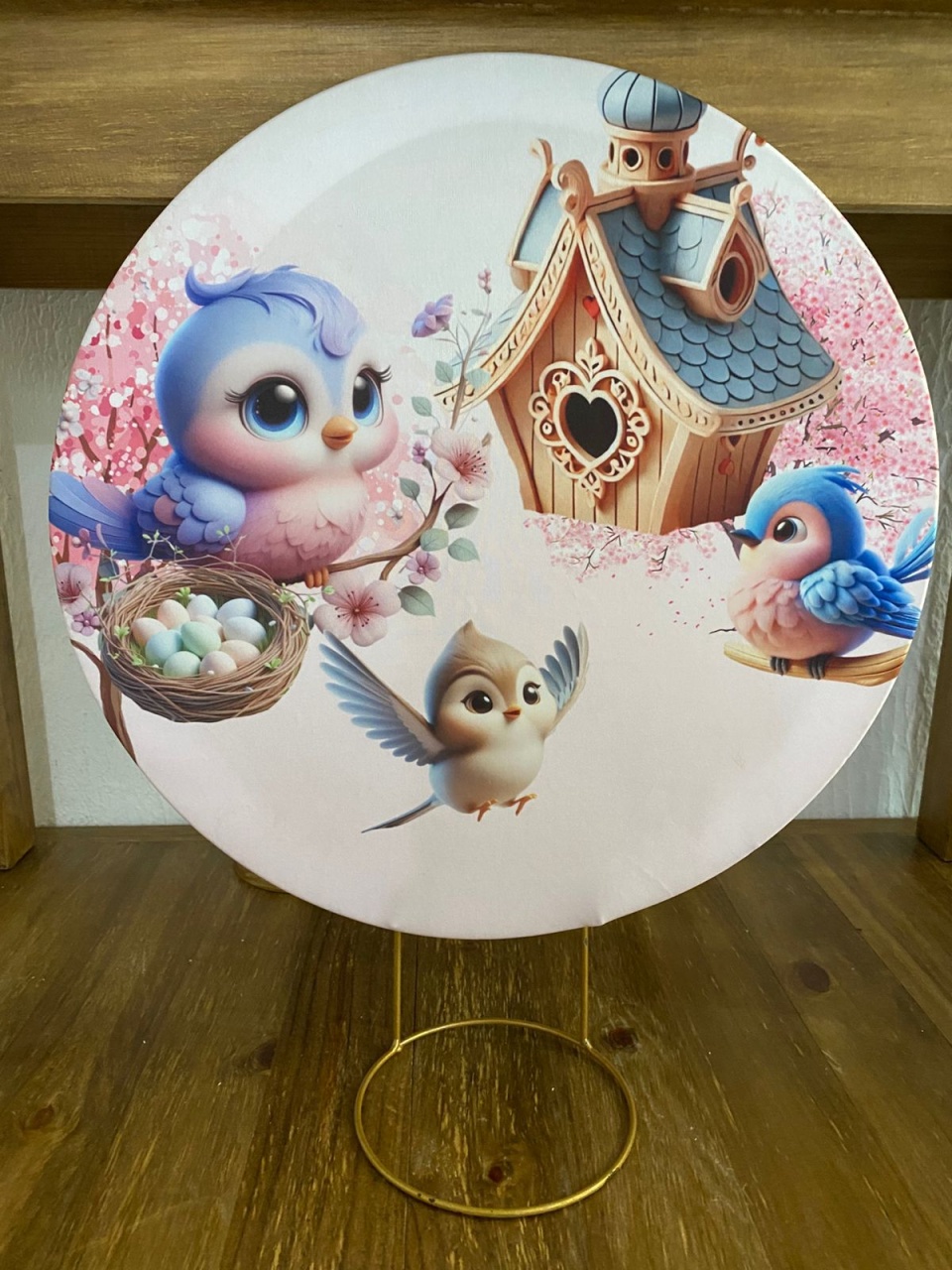 Capa de Painel Jardim 50X50 - Lidi Festas e Decorações 