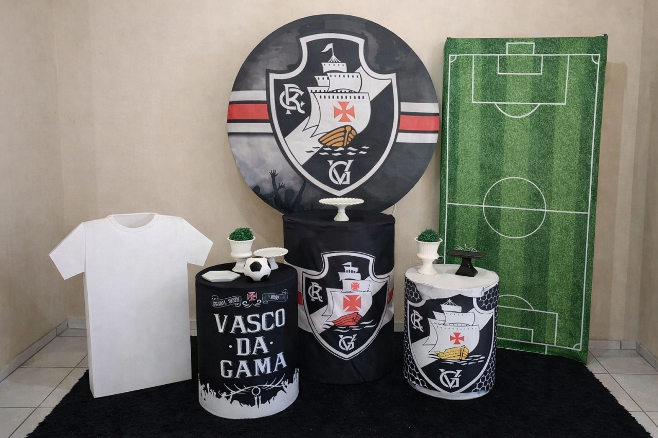 Kit Futebol Vasco [2] - Lidi Festas e Decorações 