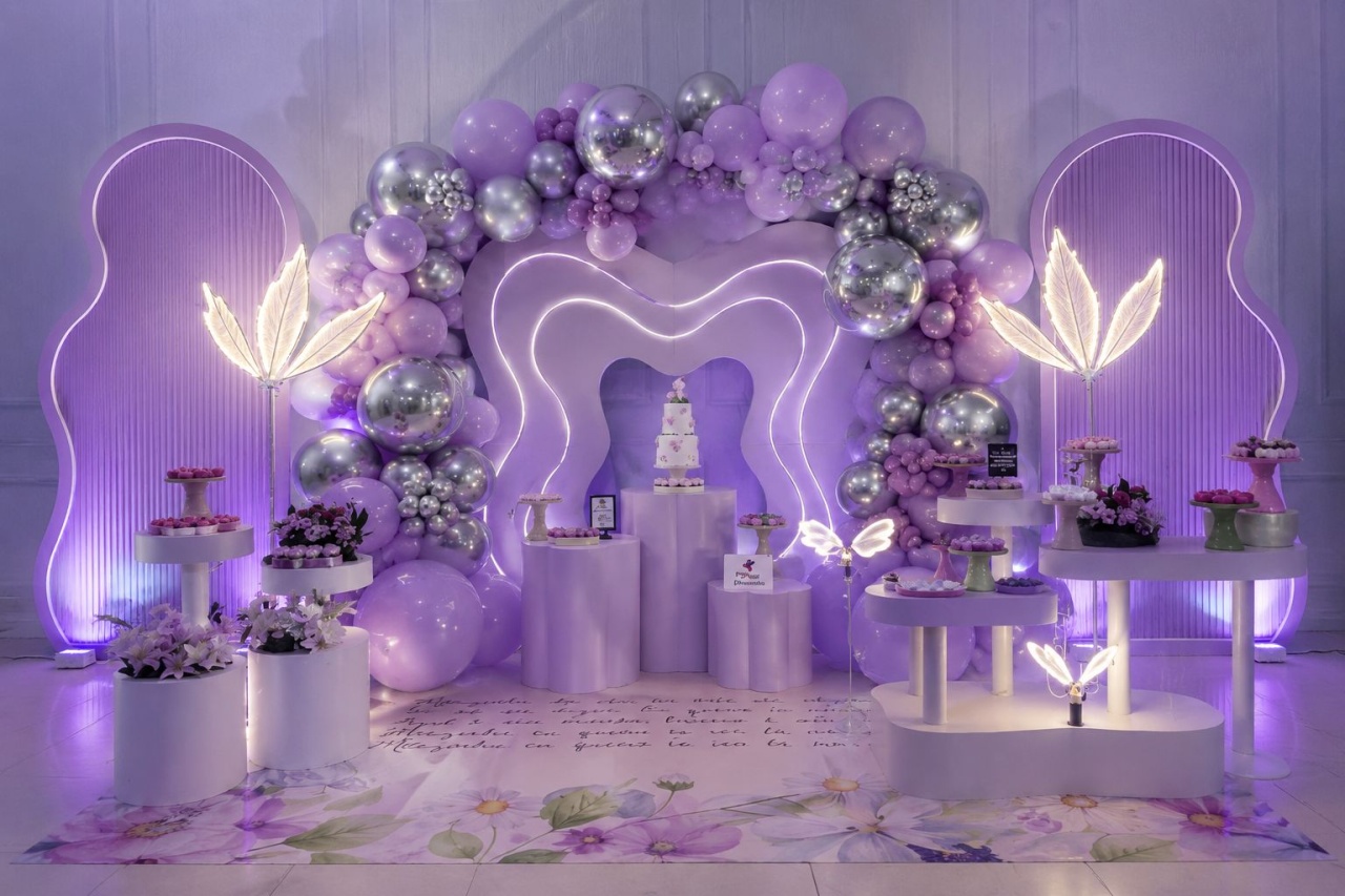 Decoração Completa Borboleta - Lidi Festas e Decorações 