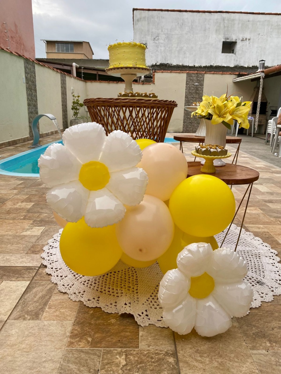 Kit Festa Na Mesa Margarida [2] - Lidi Festas e Decorações 