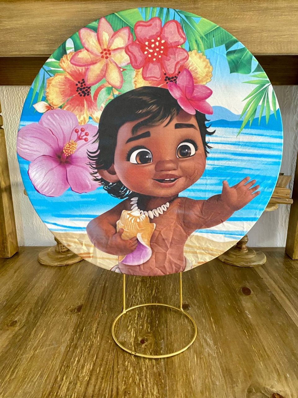 Capa de Painel Moana 50Sx50 - Lidi Festas e Decorações 