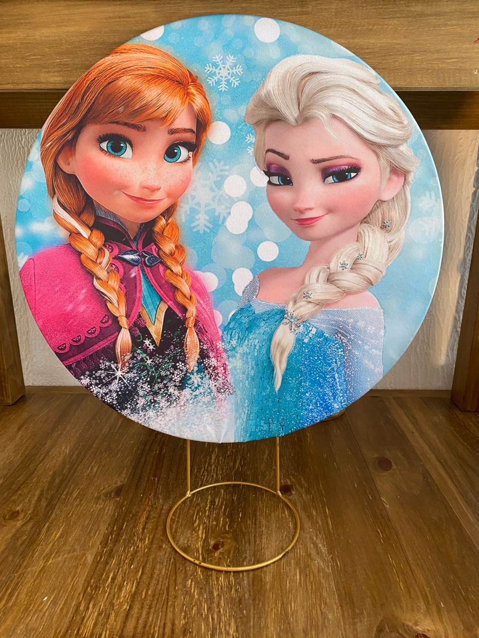 Capa de Painel Frozen 50X50 - Lidi Festas e Decorações 