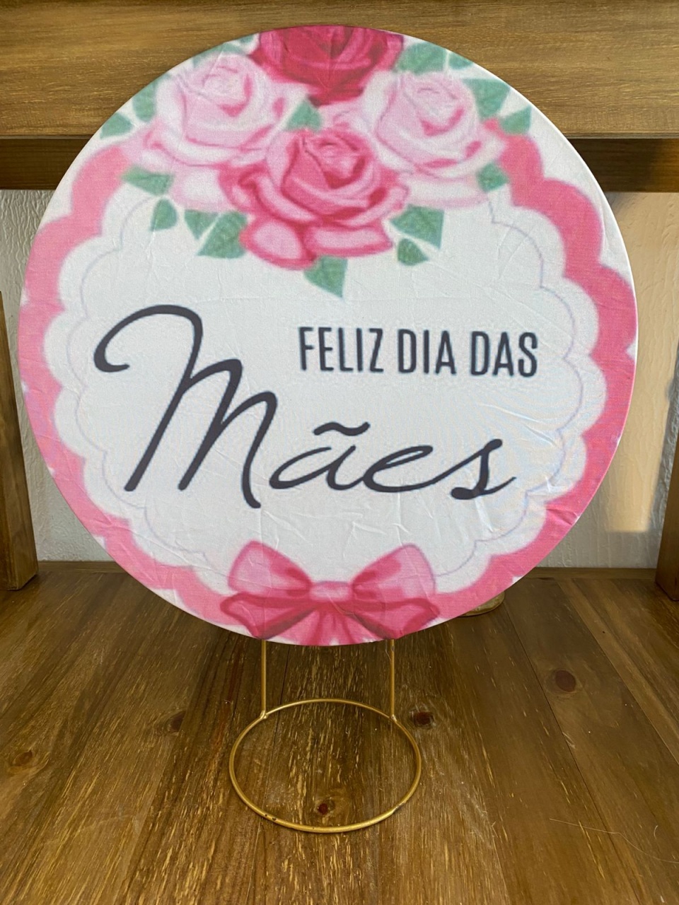 Capa de Painel Dia das Mães 50X50 - Lidi Festas e Decorações 
