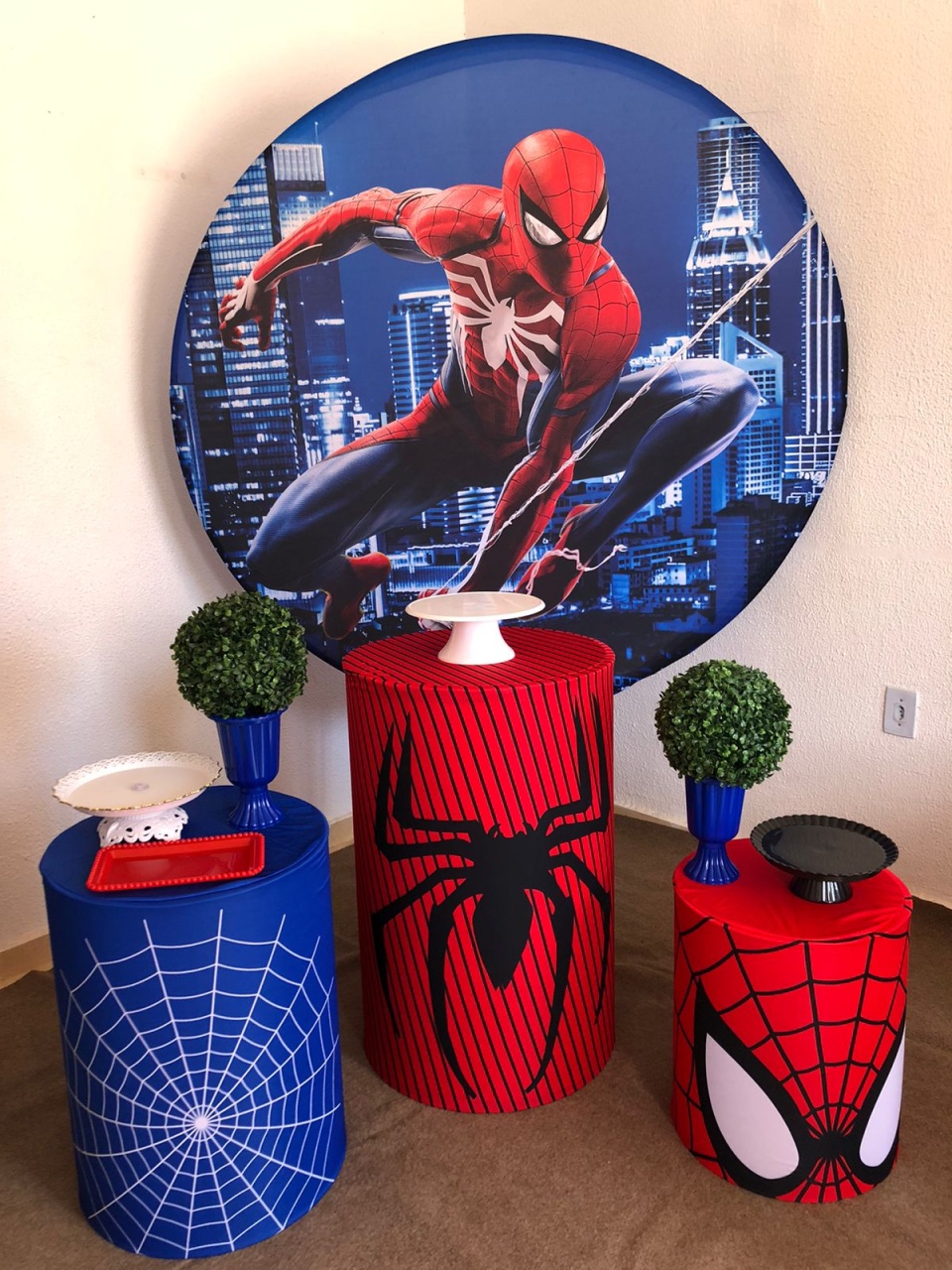 Kit Prata Homem Aranha  - Márcia pegue e monte 